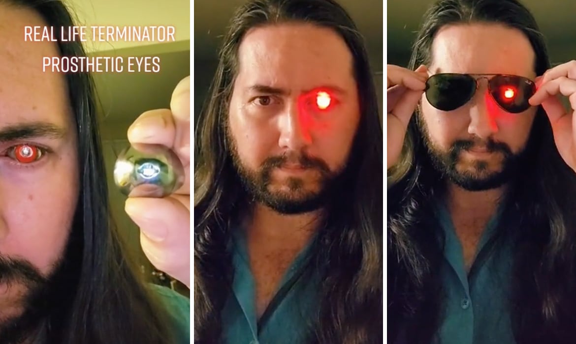 thumbnail image 2 of Light Up Eyeball Headband - Premier Glow 2 of 11