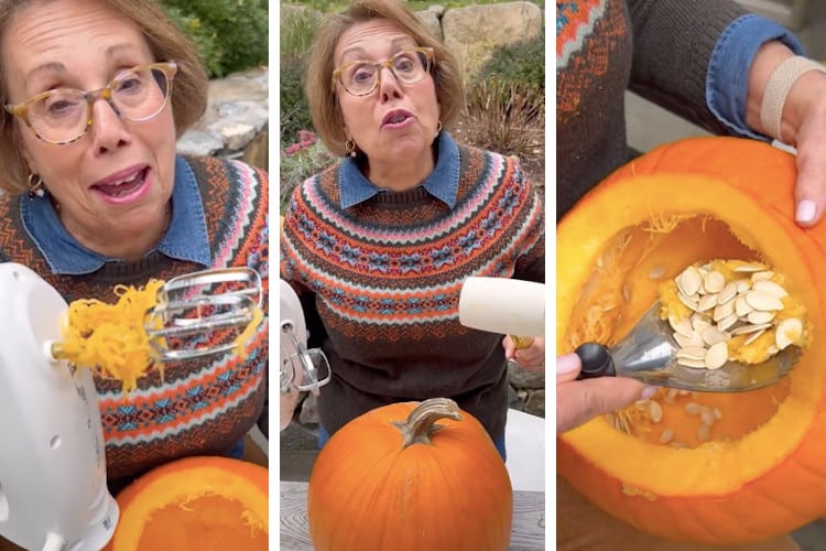 TikTok Grandma Shares Surprising and Brilliant Pumpkin Carving Tips