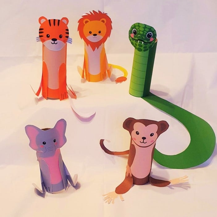 Toilet Paper Roll Animals