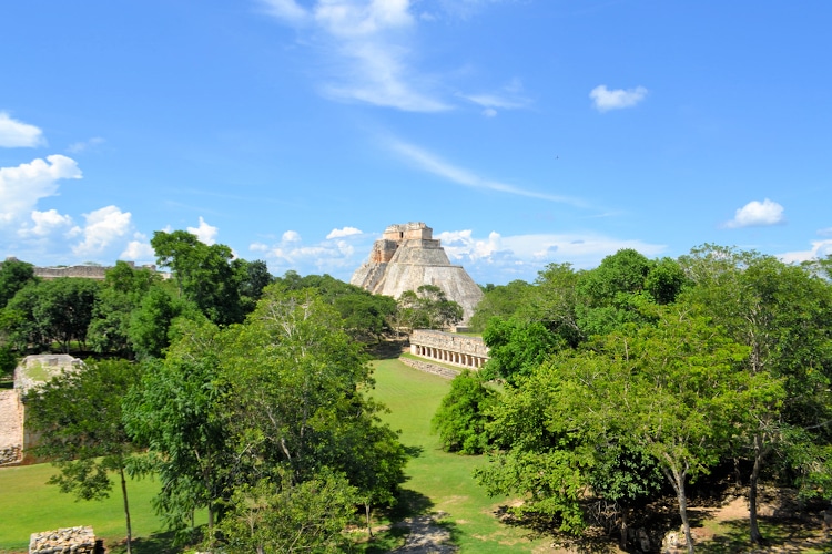 Archeologists Uncover a Dual Mayan Stele in Uxmal, Mexico