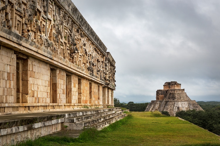 Archeologists Uncover a Dual Mayan Stele in Uxmal, Mexico