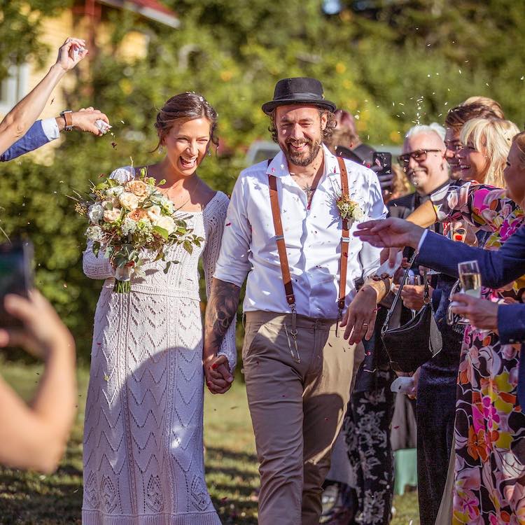 Knitted Wedding Dress