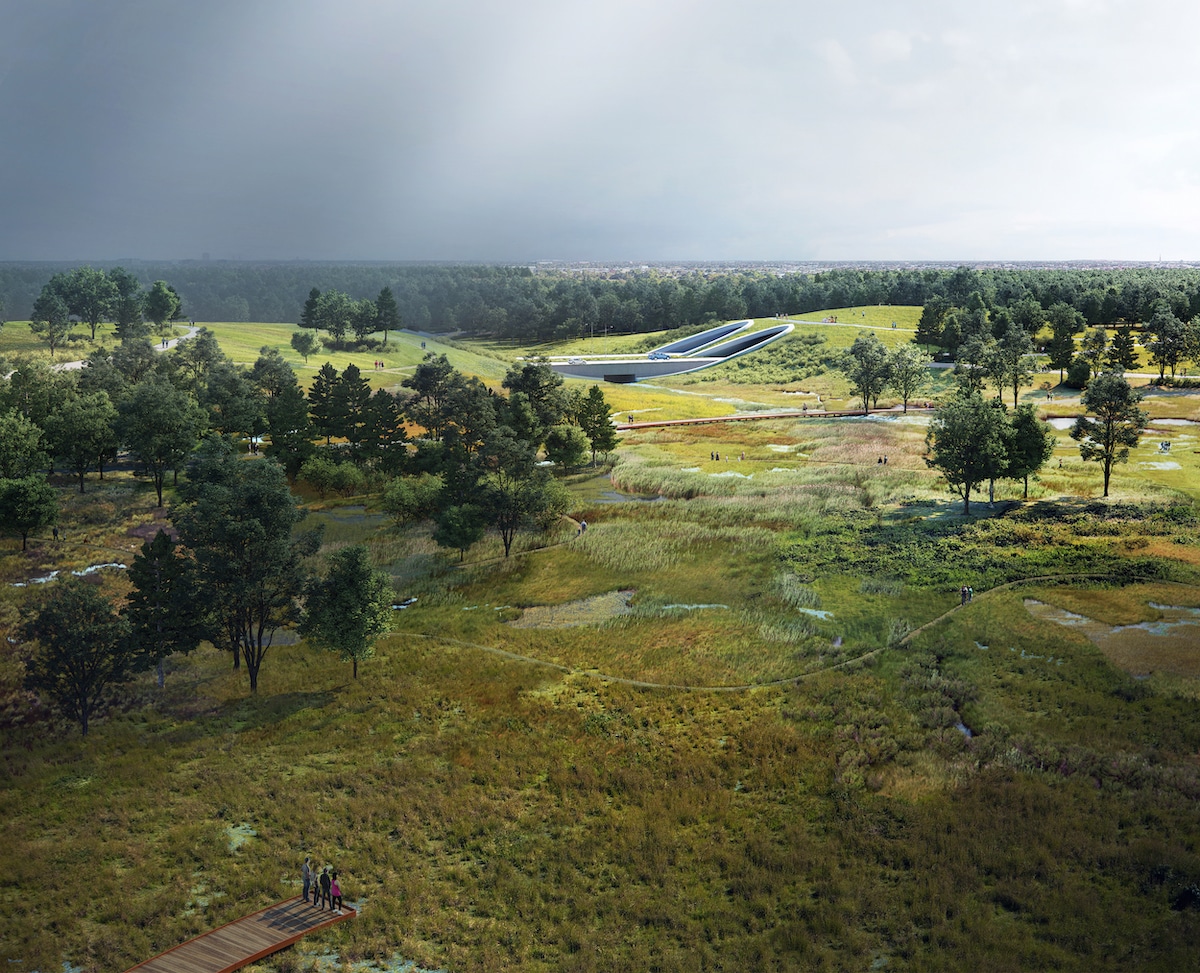 Nelson Byrd Woltz Landscape Architects - Land Bridge - Houston Memorial Park