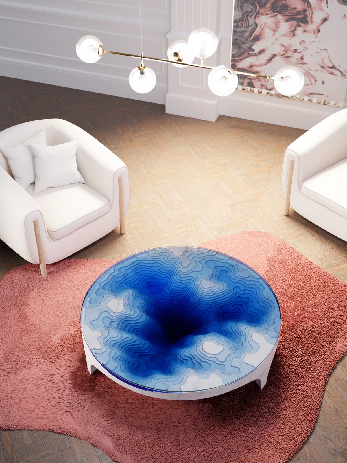 Duffy London’s Abyss Horizon Table is Back and More Stylish Than Ever