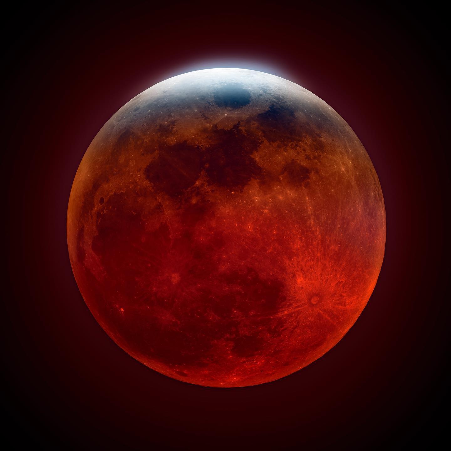 Total Lunar Eclipse by Andrew McCarthy