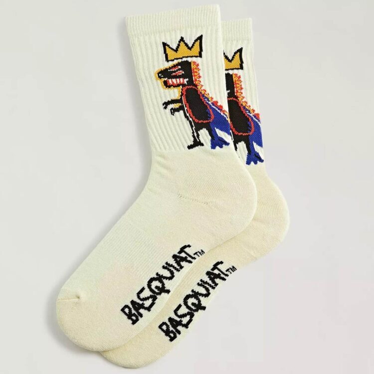 Basquiat Crew Socks