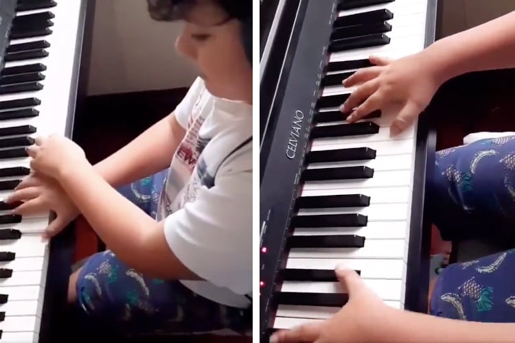 Boy Wows the Internet With His Cover of "Bohemian Rhapsody" On The Piano