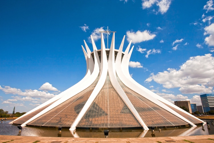 Cathedral of Brasília by Oscar Niemeyer
