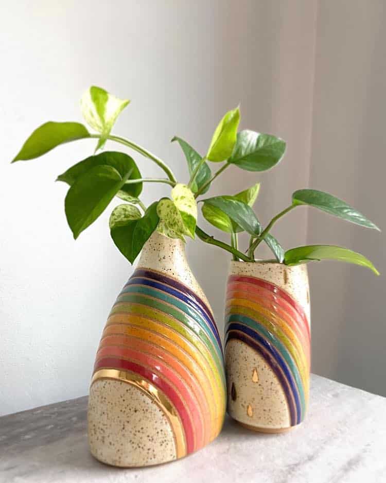 Rainbow Ceramics by Christine Tenenholtz