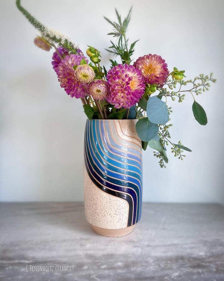 Rainbow Ceramics by Christine Tenenholtz