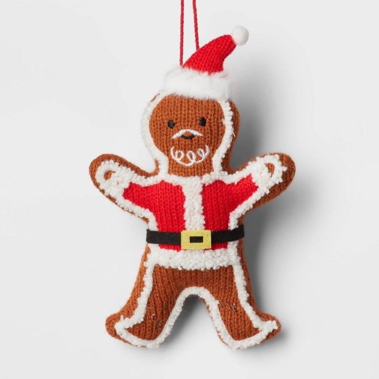 Knit Gingerbread Man Ornament