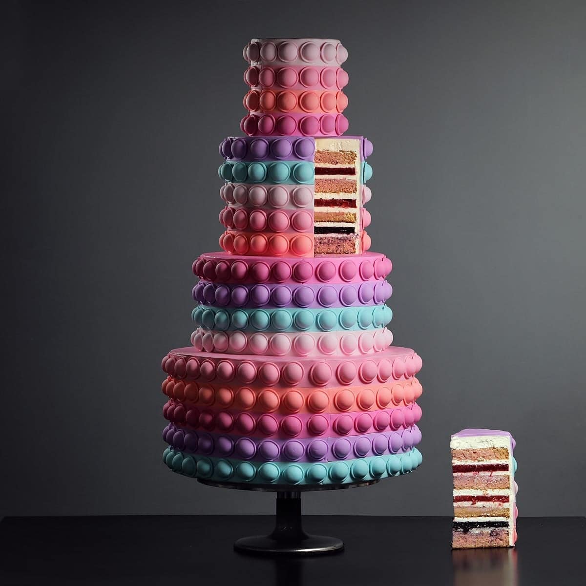 Geometric Cakes by Diana Kasko