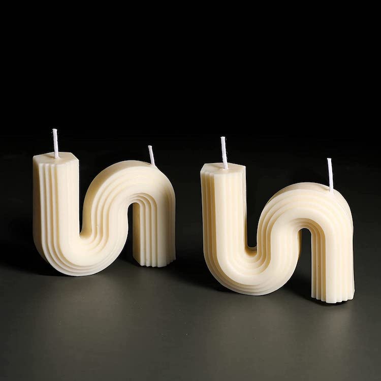 Two-Piece Twist Candles