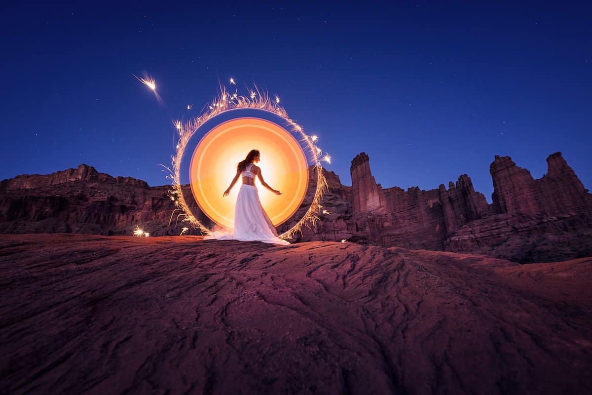 Light Painting Photography by Eric Pare