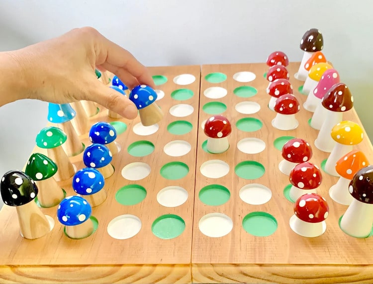 Mushroom Chess Board