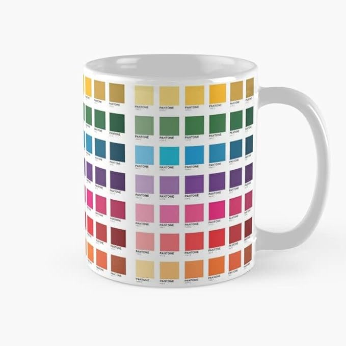Pantone Color Swatch Coffee Mug