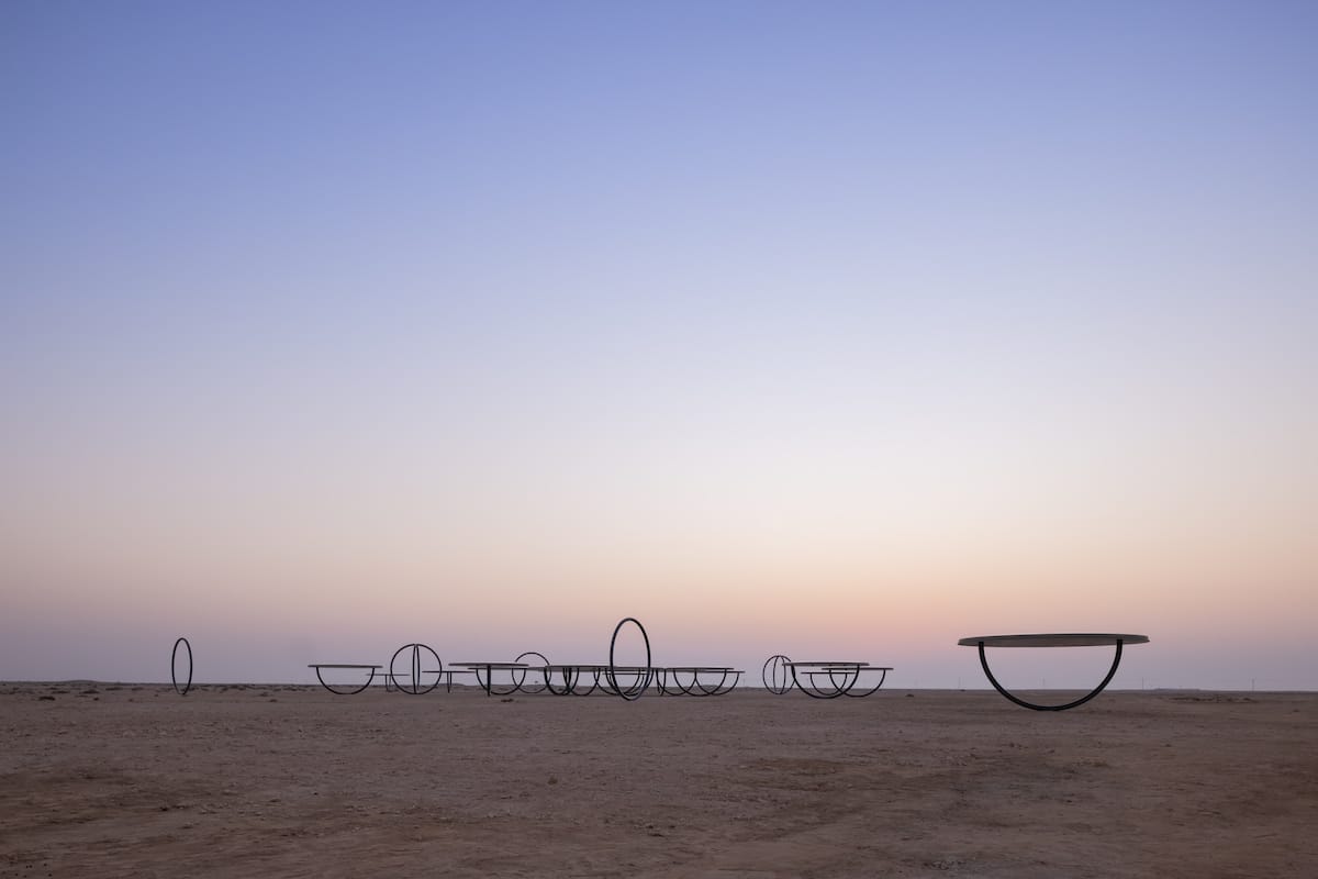Olafur Eliasson Installation in Qatar