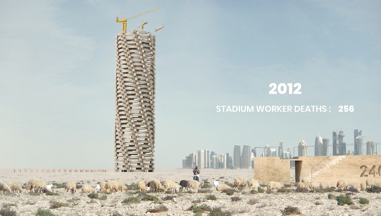 Qatar World Cup Memorial by WEEK Architecture