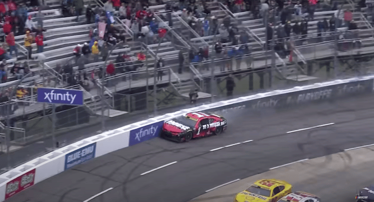 Ross Chastain NASCAR Wall Move
