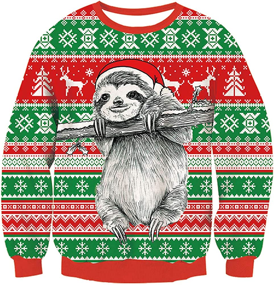 Sloth Ugly Christmas Sweater