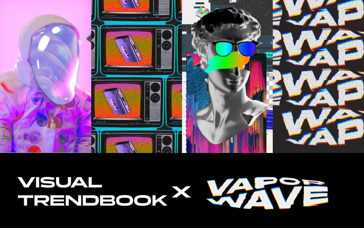 Vaporwave Visual Trend Book