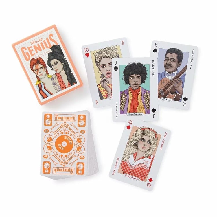 Music Playing Cards