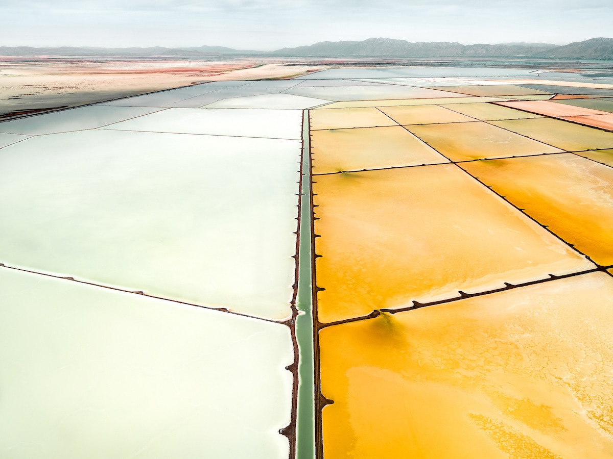 Aerial Photo of Salt Basins