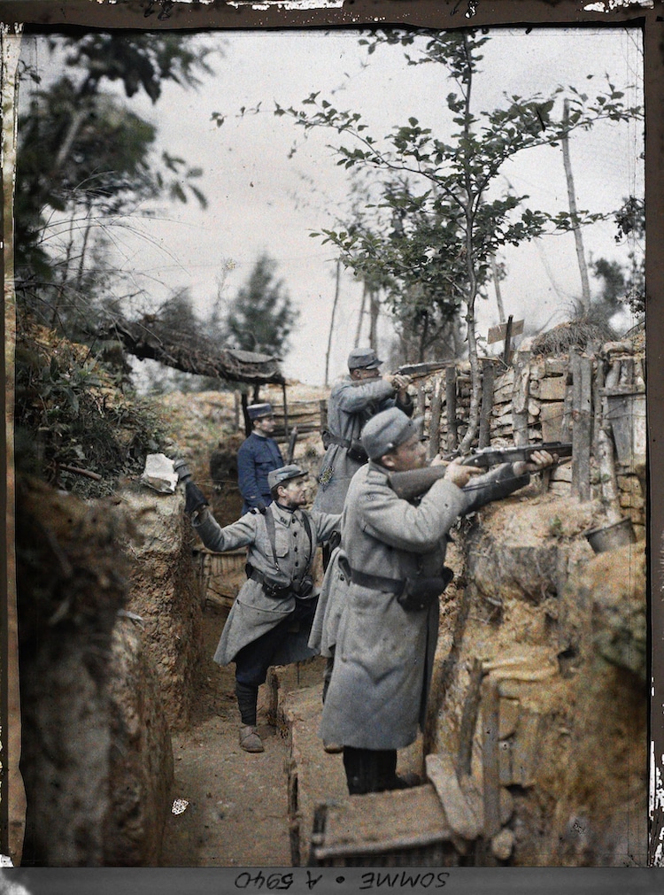French Front Line During World War I