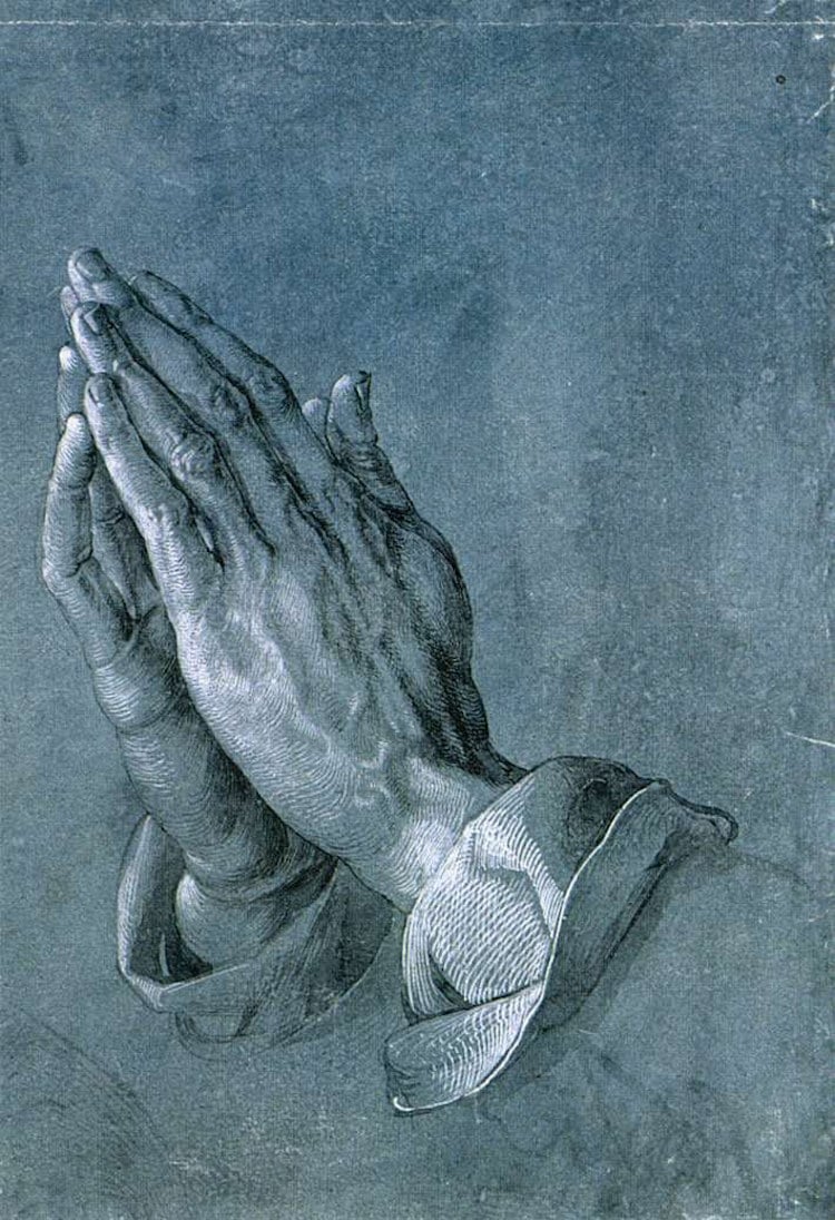 Albrecht Durer Drawing of Hands
