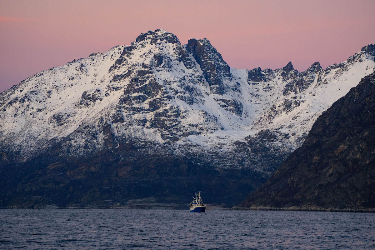 Sailing in Norwegian Fjords