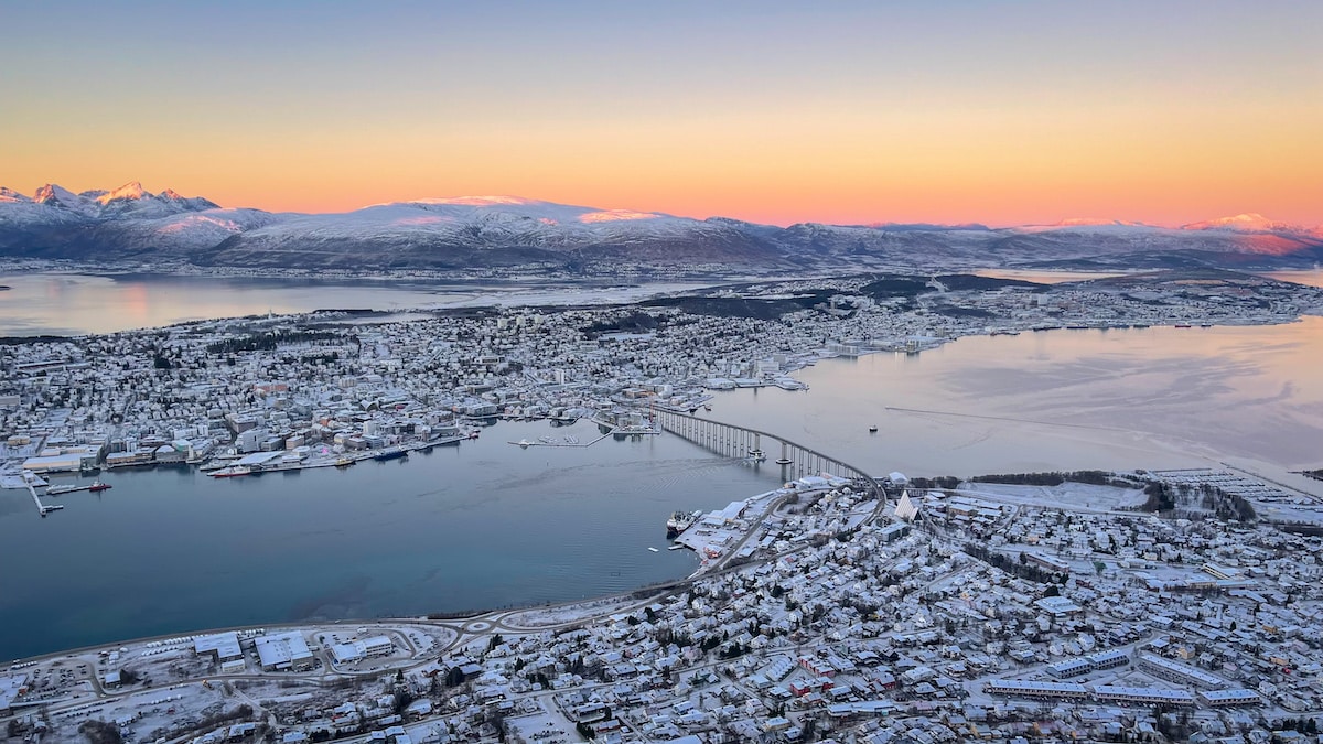 View Over Tromso, Norway