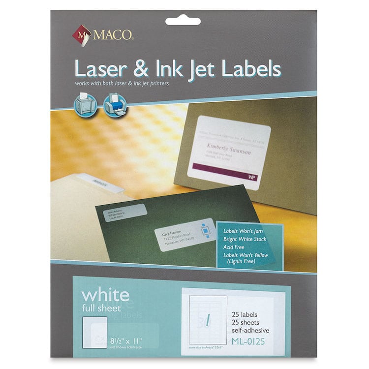 Ink Jet Labels