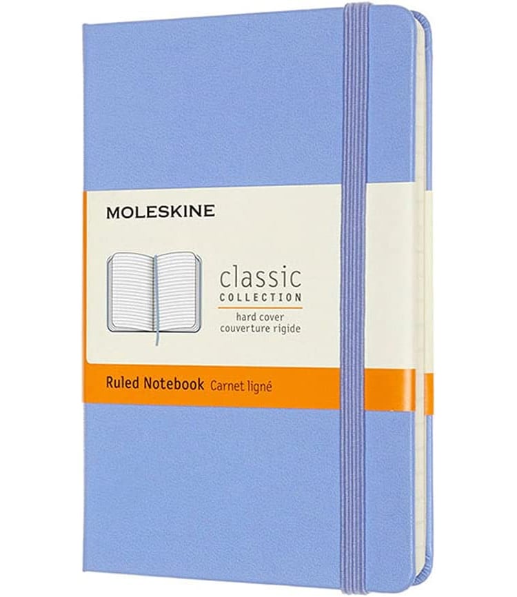 Hydrangea Blue Moleskine Notebook