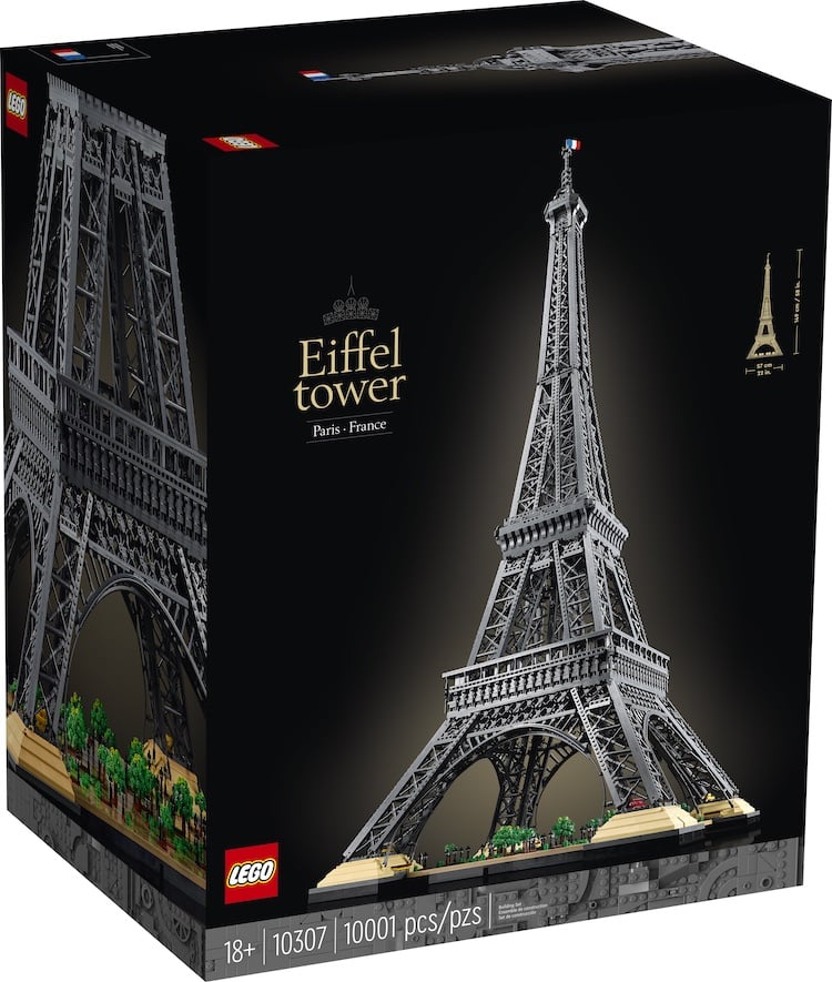 Lego Icons Eiffel Tower set