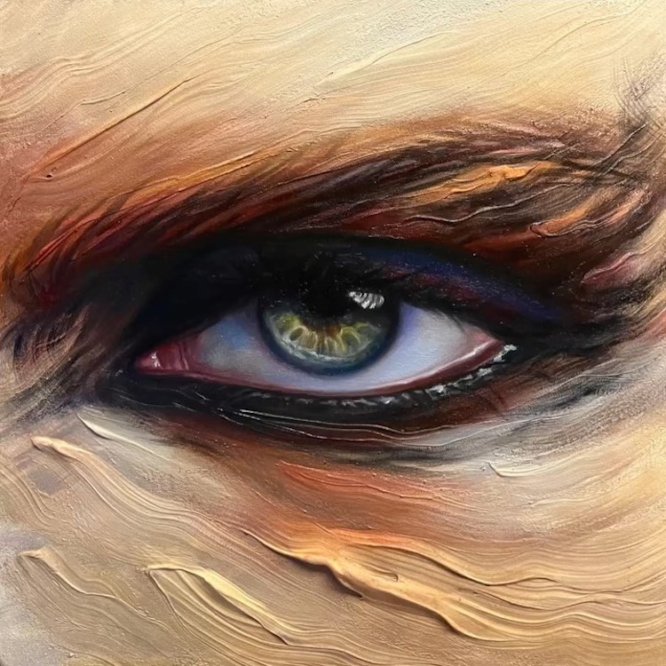 Eye Paintings by Maldha Mohamed