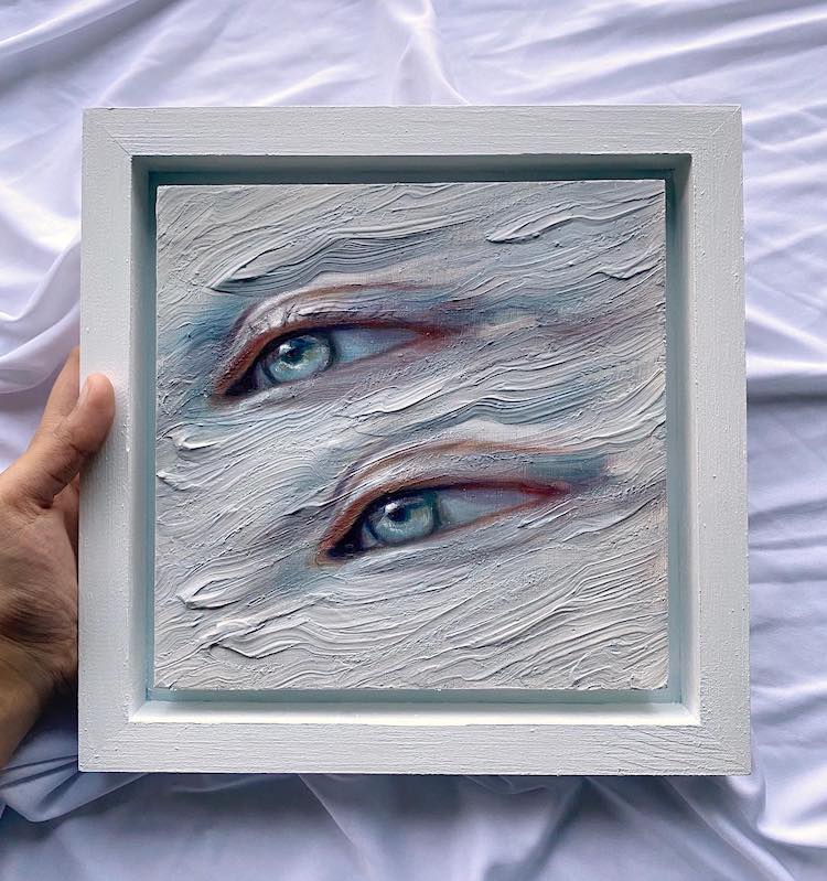 Eye Paintings by Maldha Mohamed