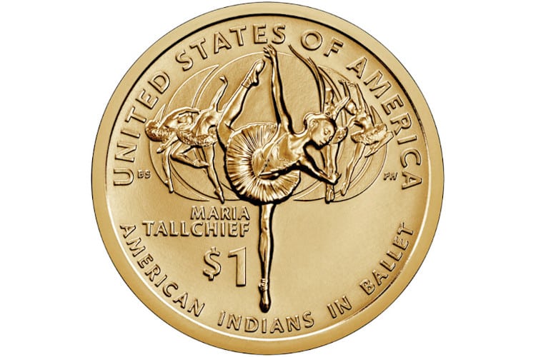 Trailblazing Native American Ballerinas Known as the “Five Moons” Will Be Featured on the $1 Coin