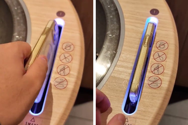 The Sinks in a McDonald’s Restroom in Japan Have Phone Cleaning Devices