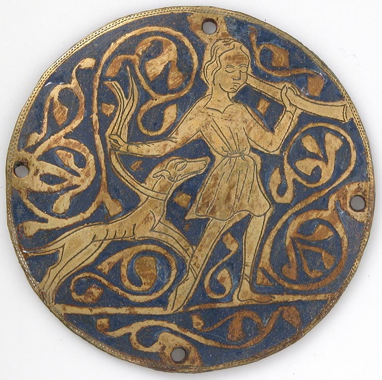Medieval Dog Medallion