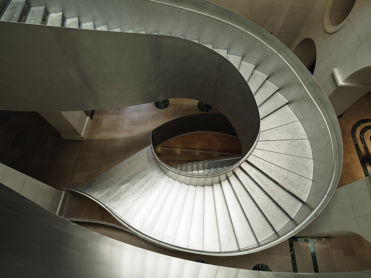 Staircase at Bibliothèque Nationale de France