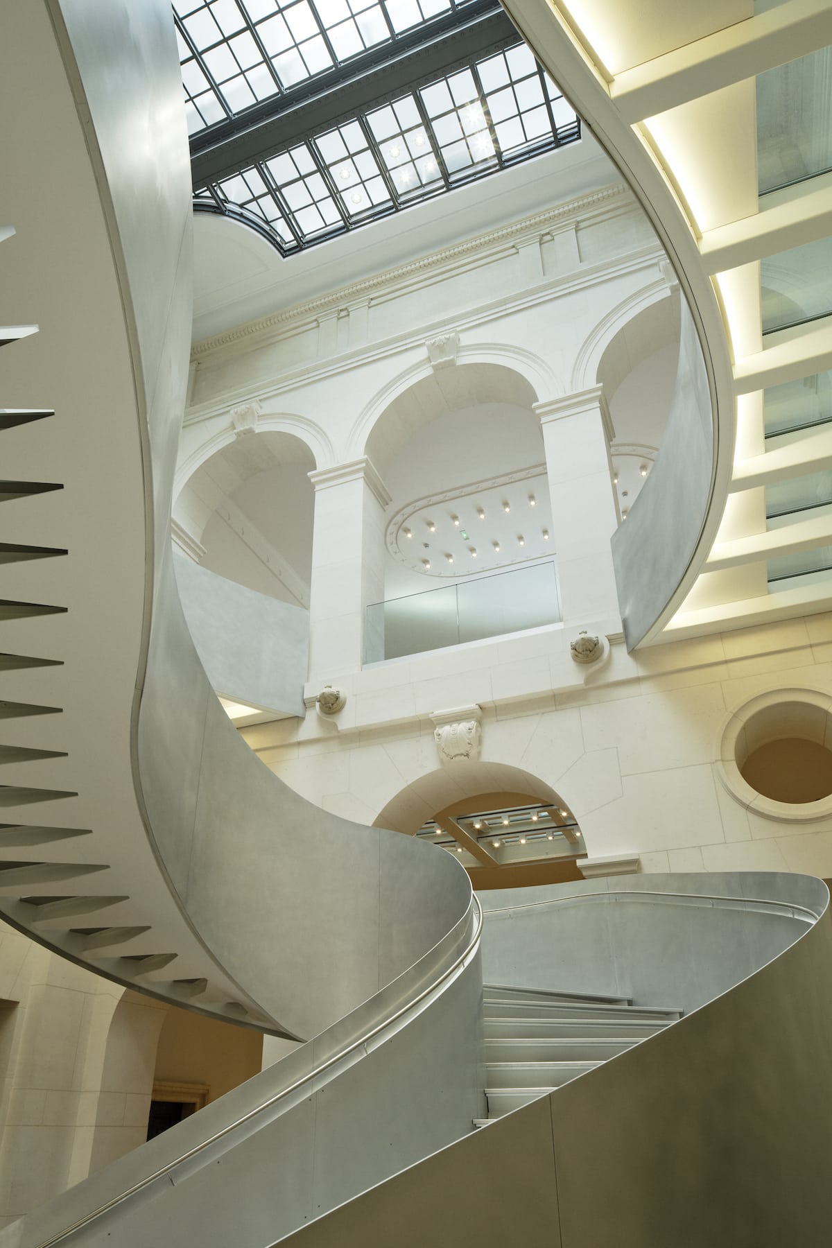 Staircase at Bibliothèque Nationale de France