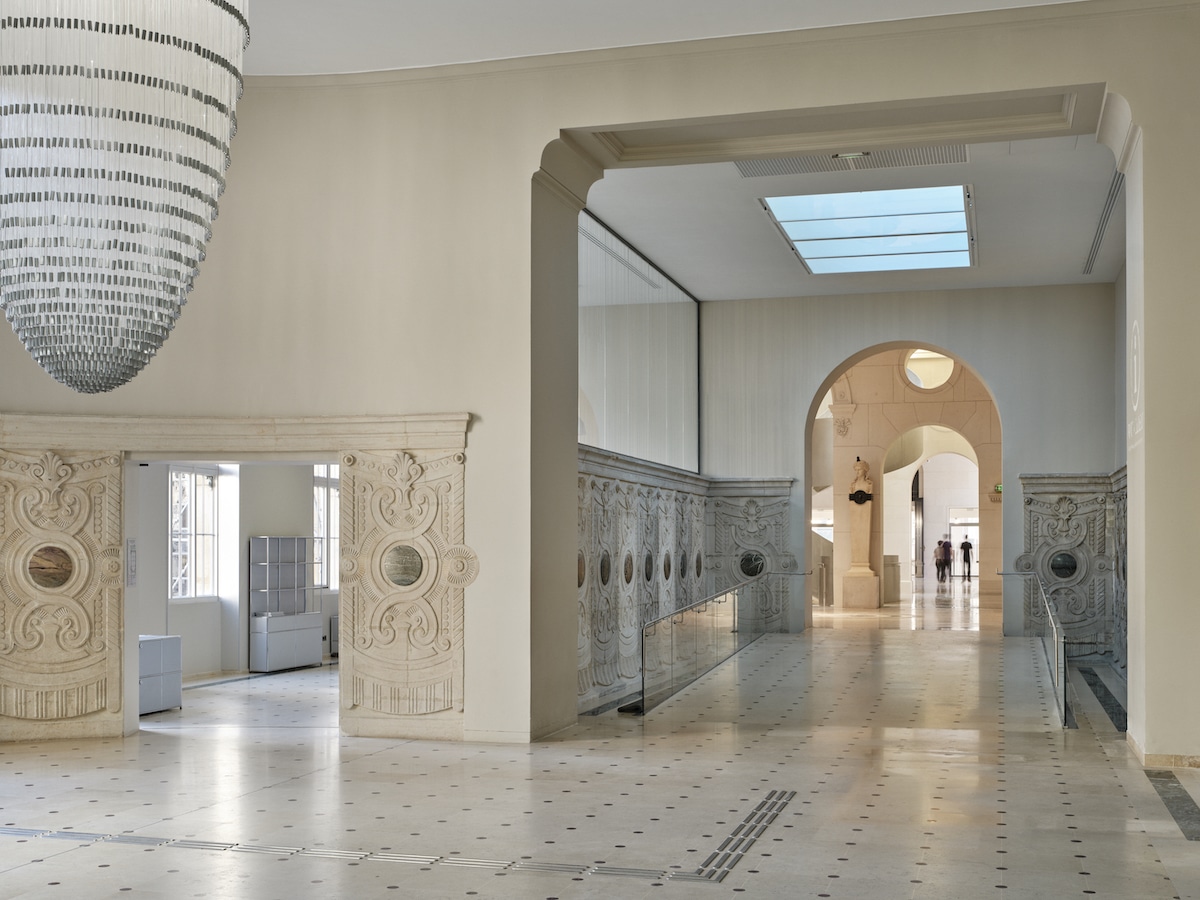 Labrouste vestibule at the Bibliothèque Nationale de France