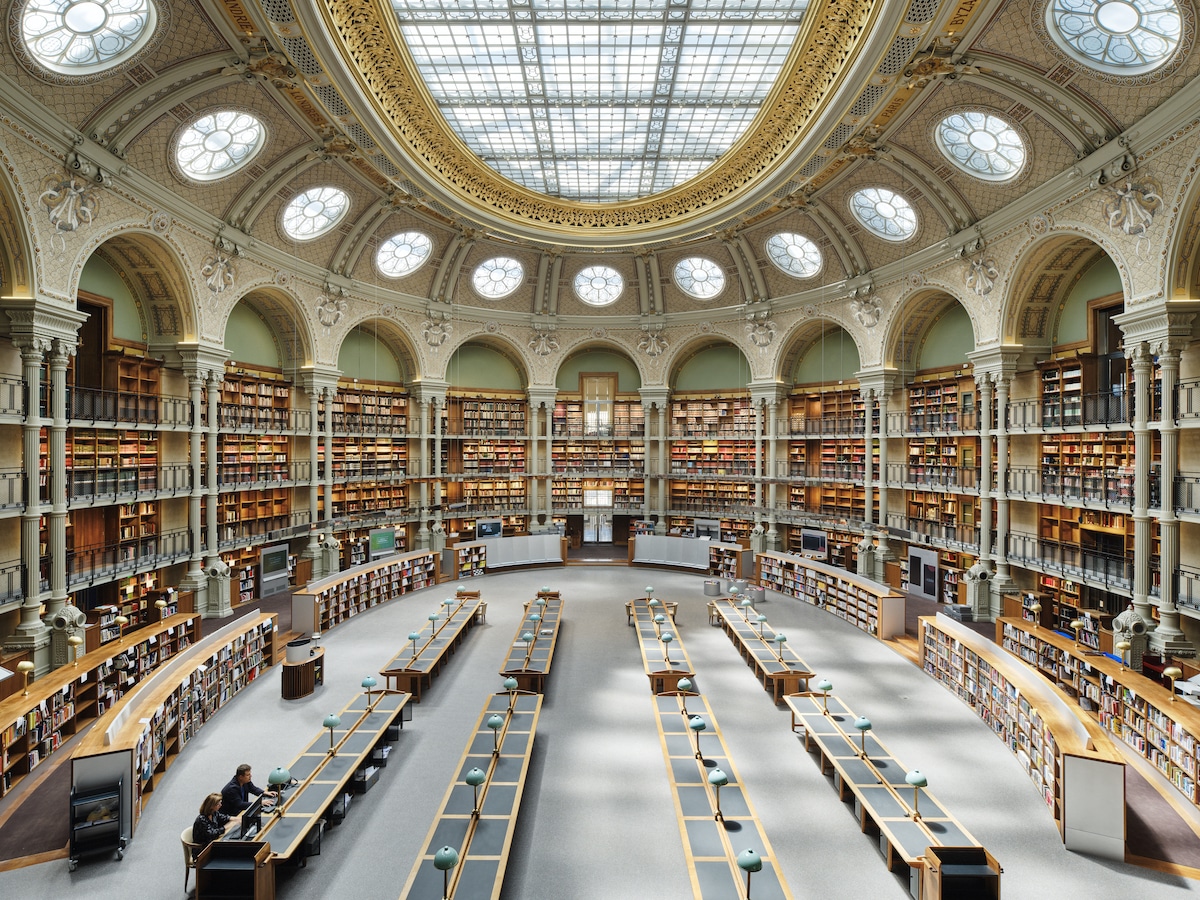 Oval Room at Bibliothèque Nationale de France