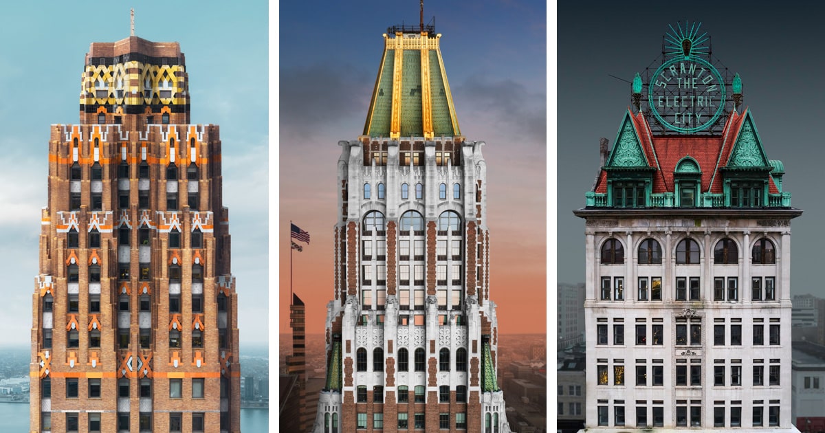 Drone Photography Celebrates the Beauty of Historic HighRise Buildings