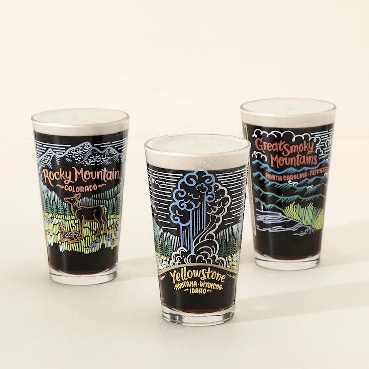 National Park Beer Mugs