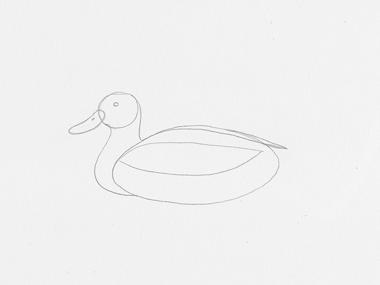 How to Draw a Duck Tutorial