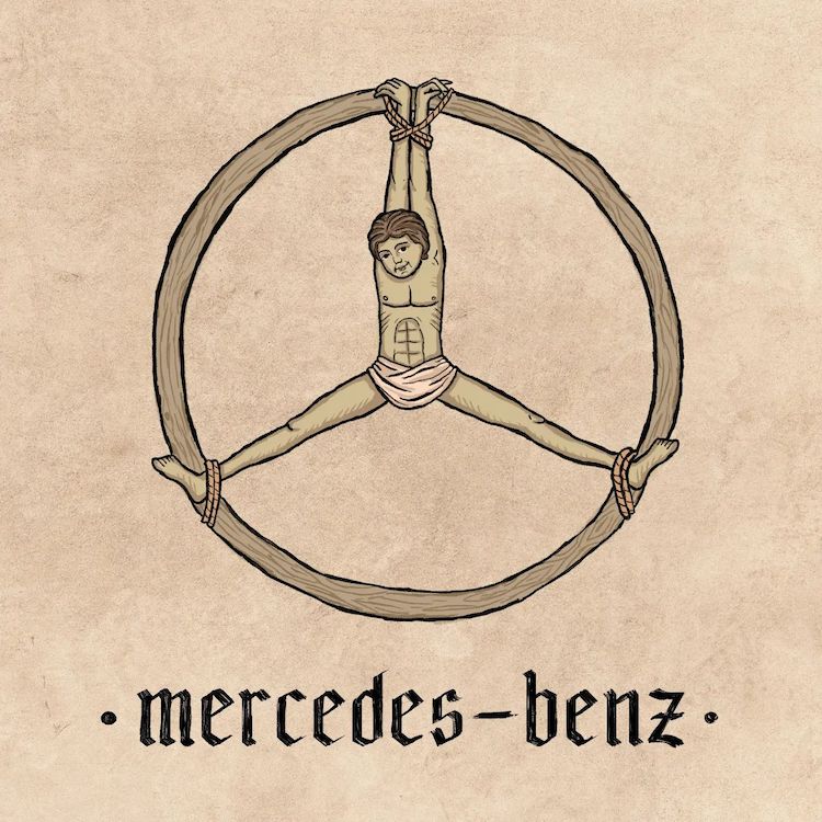 Famous Logos Redrawn as Medieval Art by Ilya Stallone