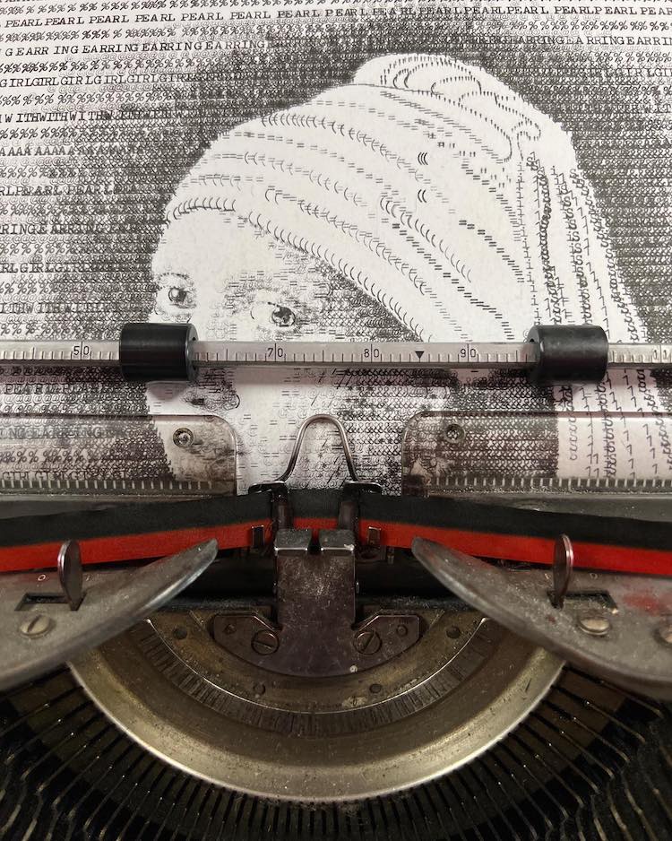 Typewriter Art by James Cook