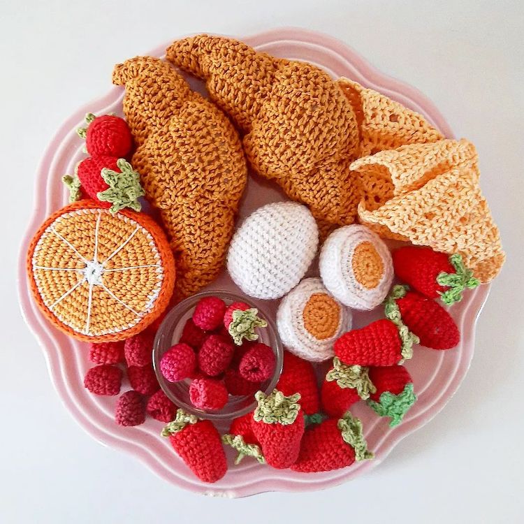 Amigurumi Crochet Food