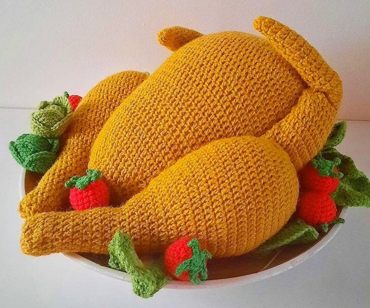 Crochet Food by Maria Skog